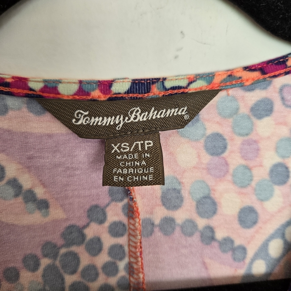 Tommy Bahama Women's Floral Front Twist Tambour Maxi Dress Size XS Coastal Rare - Picture 5 of 9